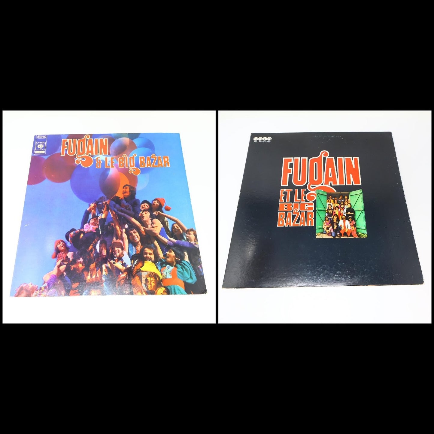 Michel Fugain & Le Big Bazar Lot 2 Disques LP Record 1972-1973 Tout va Changer