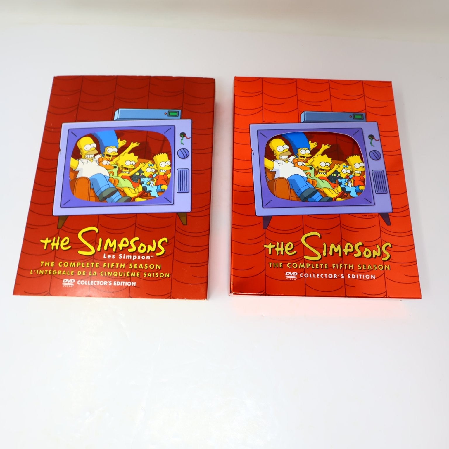 The Simpsons Season 5 DVD 2004 Collector's Matt Groening NTSC English/Français