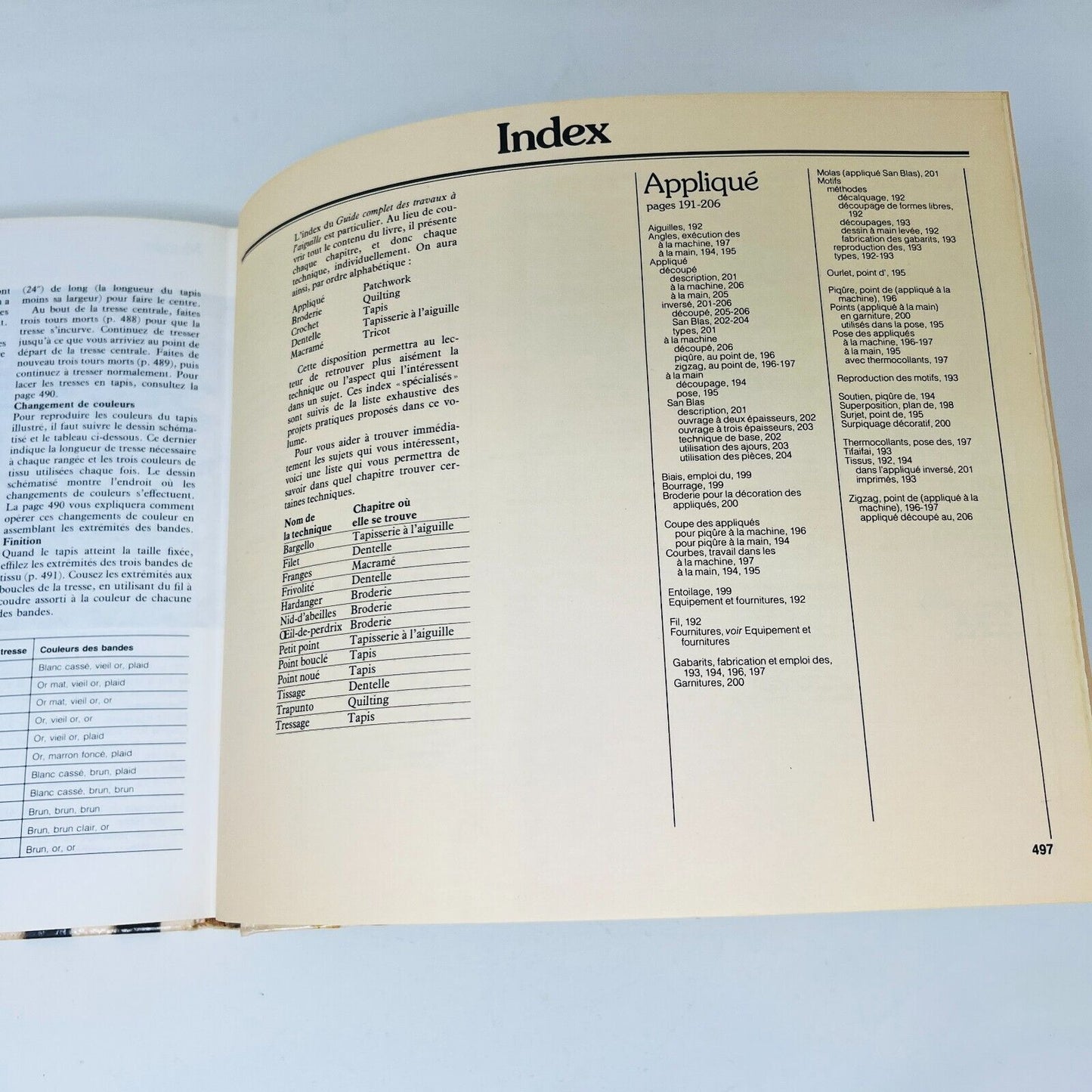 1981 Guide Complet des Travaux à l'Aiguille Couture Sélection du Reader's Digest