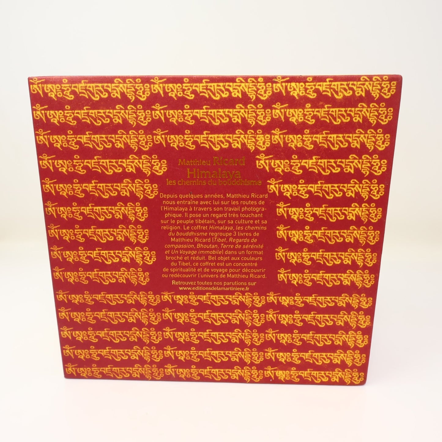 Himalaya les Chemins du Bouddhisme Coffret Matthieu Ricard Martinière 2009 PB