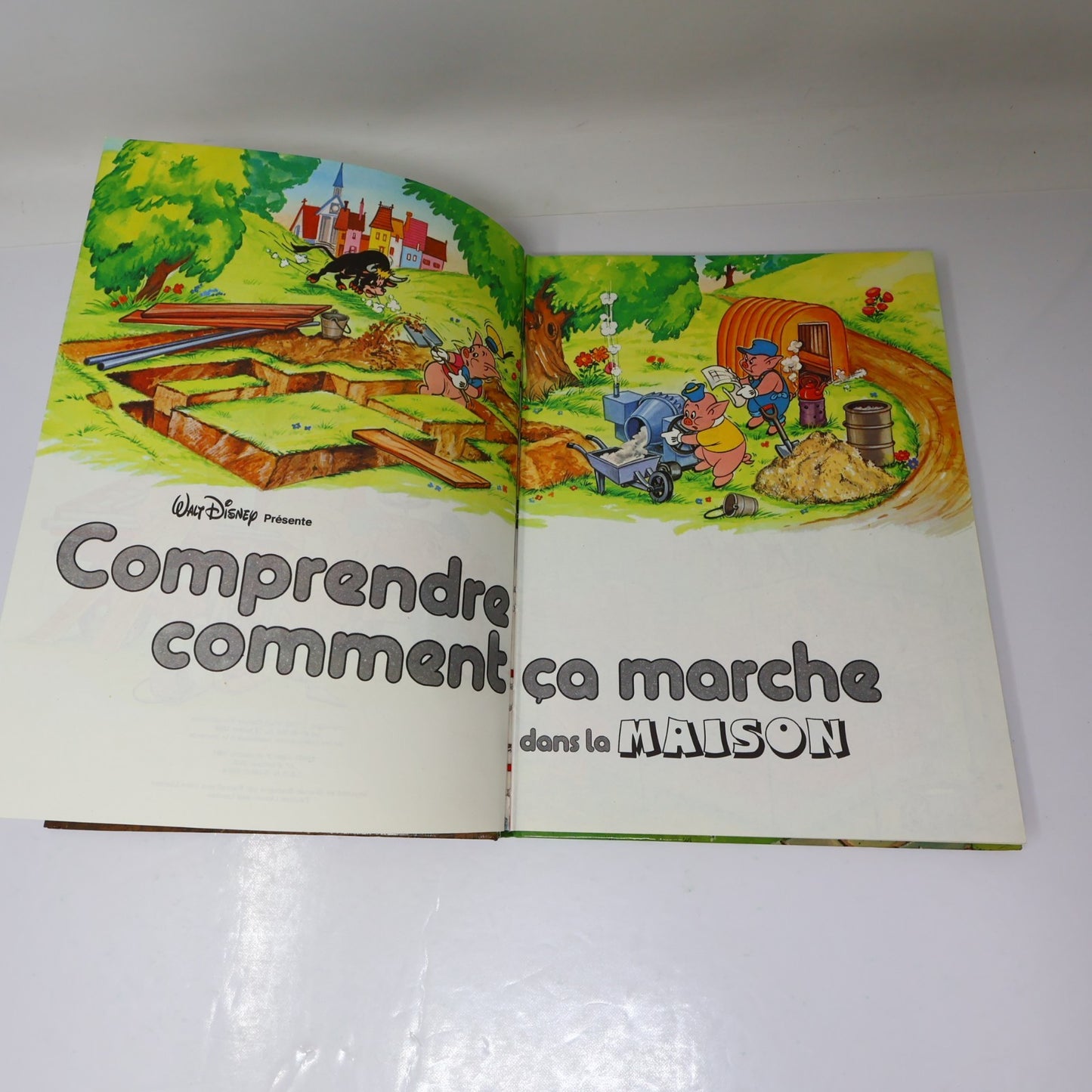 Comprendre Comment ca Marche Campagne/Ville/Maison/Industrie Lot 4 Livres Disney