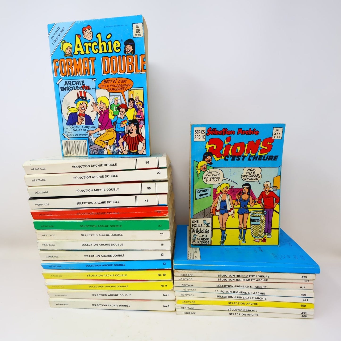 Archie & Jughead Lot 25 BDs Selection/Format Double/Rions C'est L'heure Français