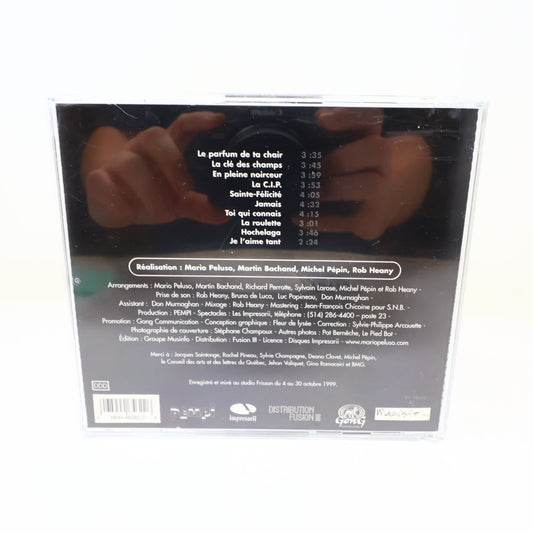 Mario Peluso Éponyme CD 2000 Français Pop Fusion PEMPI La Clef des Champs/Jamais