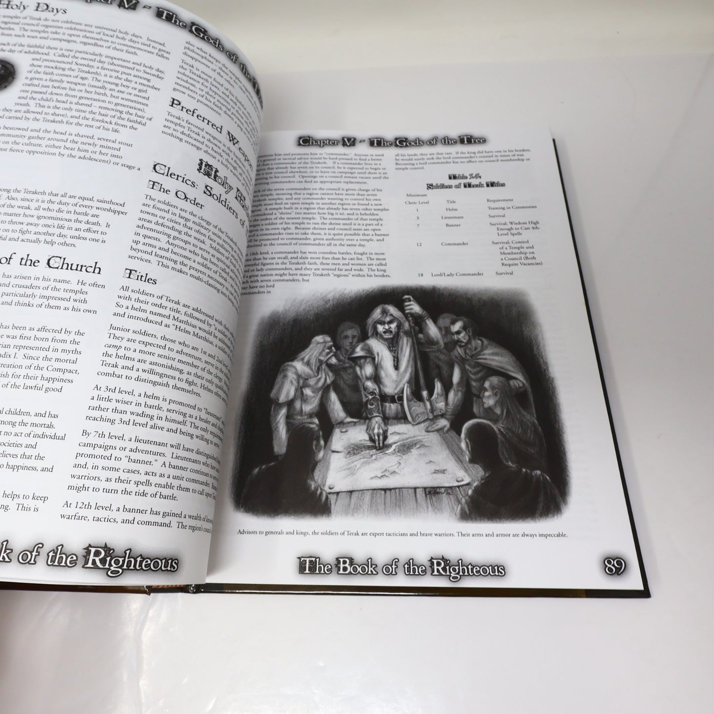 The Book of the Righteous Aaron Loeb D20 System Arcana Green Ronin 2002 HC Rpg
