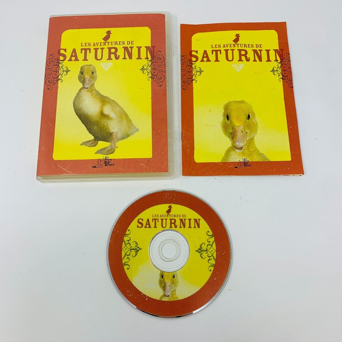 Les Aventures de Saturnin le Canard Version Française Enfants DVD Testé Region 1
