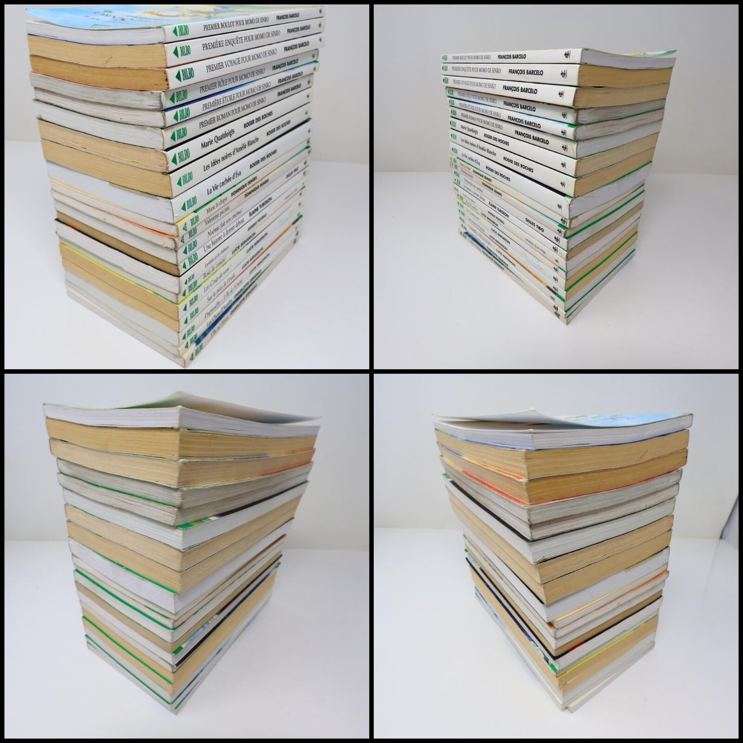 Bilbo Lot 20 Livres Momo de Sinro/Marie Quatdoigts/Abel et Léo/Valentine Picotée