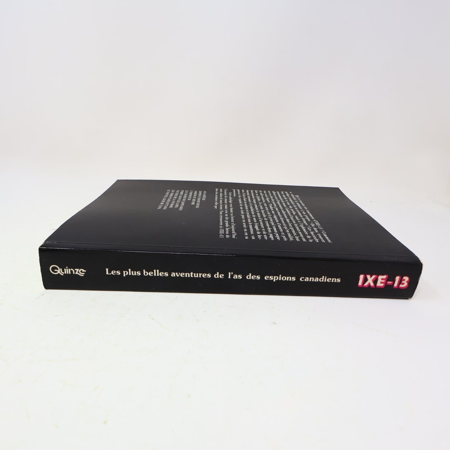 1981 IXE-13 les Plus Belles Aventures de l'As Espion Canadien Pierre Saurel 80s