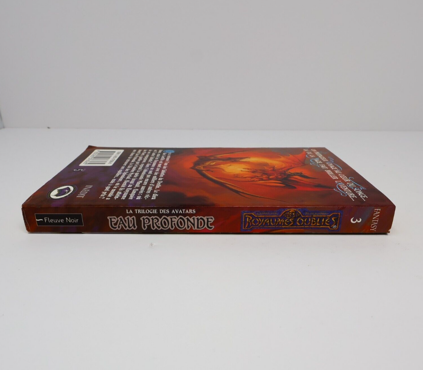 2002 Royaumes Oubliés #3 Eau Profonde La Trilogie des Avatars Forgotten Realms