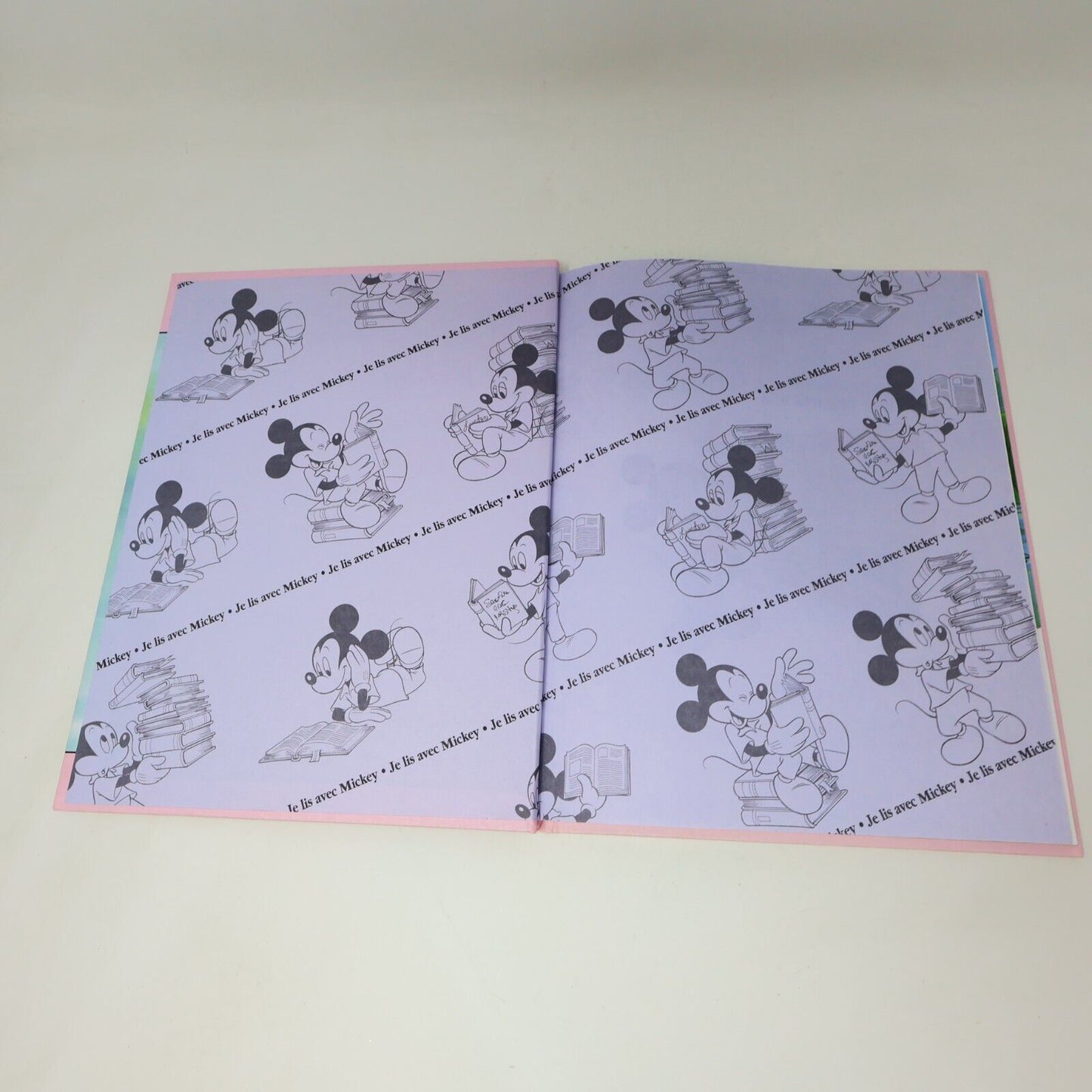 Lot 17 Livres Je Lis avec Mickey Walt Disney Publicor Jeunes Enfants Français HC