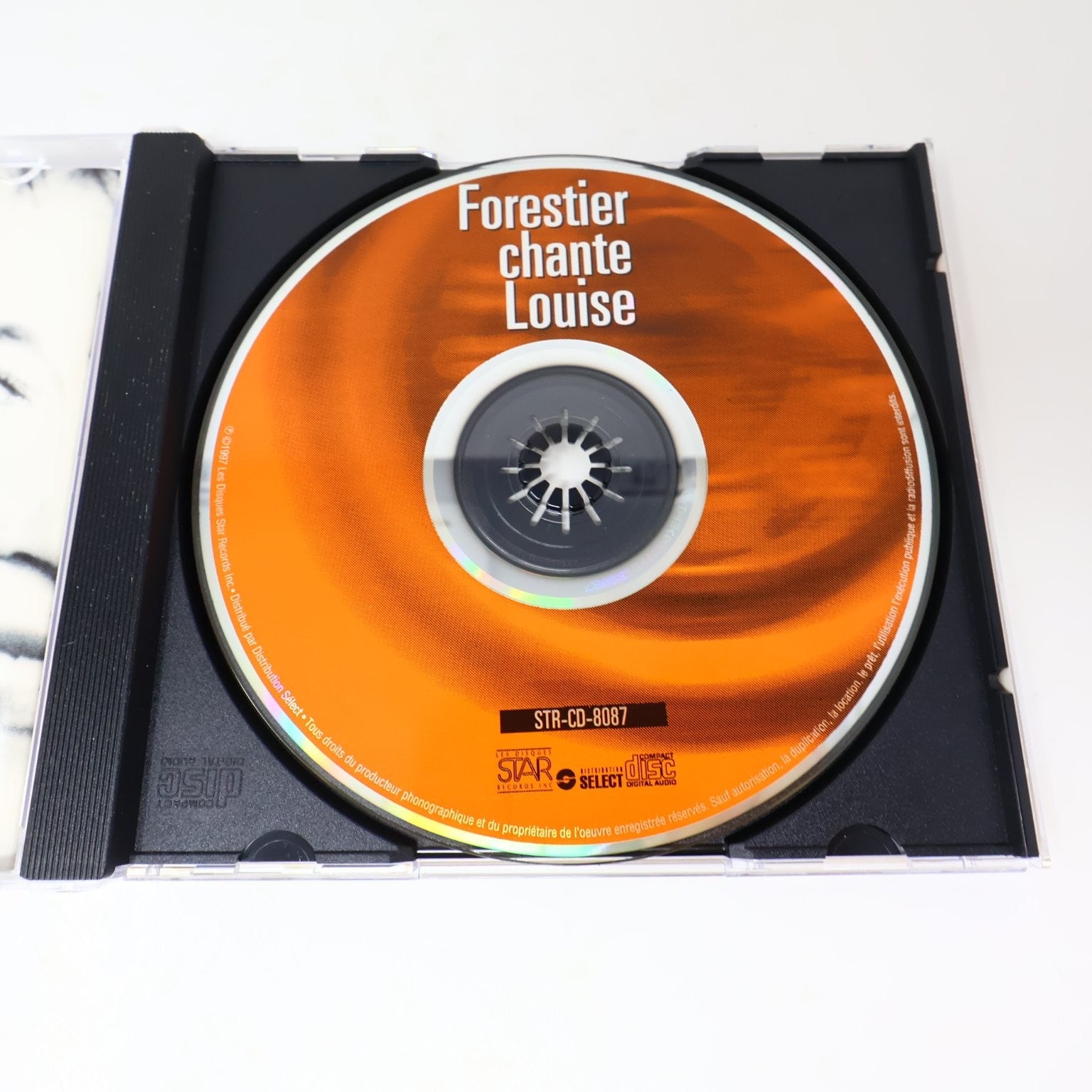 Forestier chante Louise CD 1997 French Pop Star Records STR-CD-8087 Le Repos