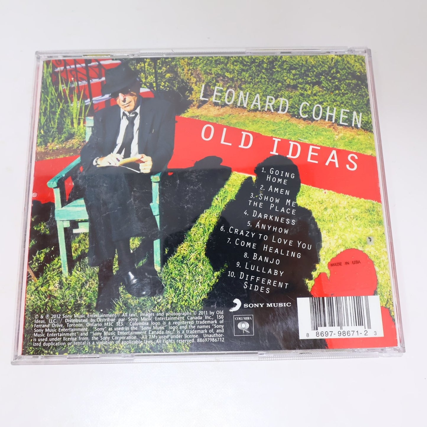 Leonard Cohen 4 CD Lot Old Ideas/Ten New Songs/Can't Forget/Popular Problems