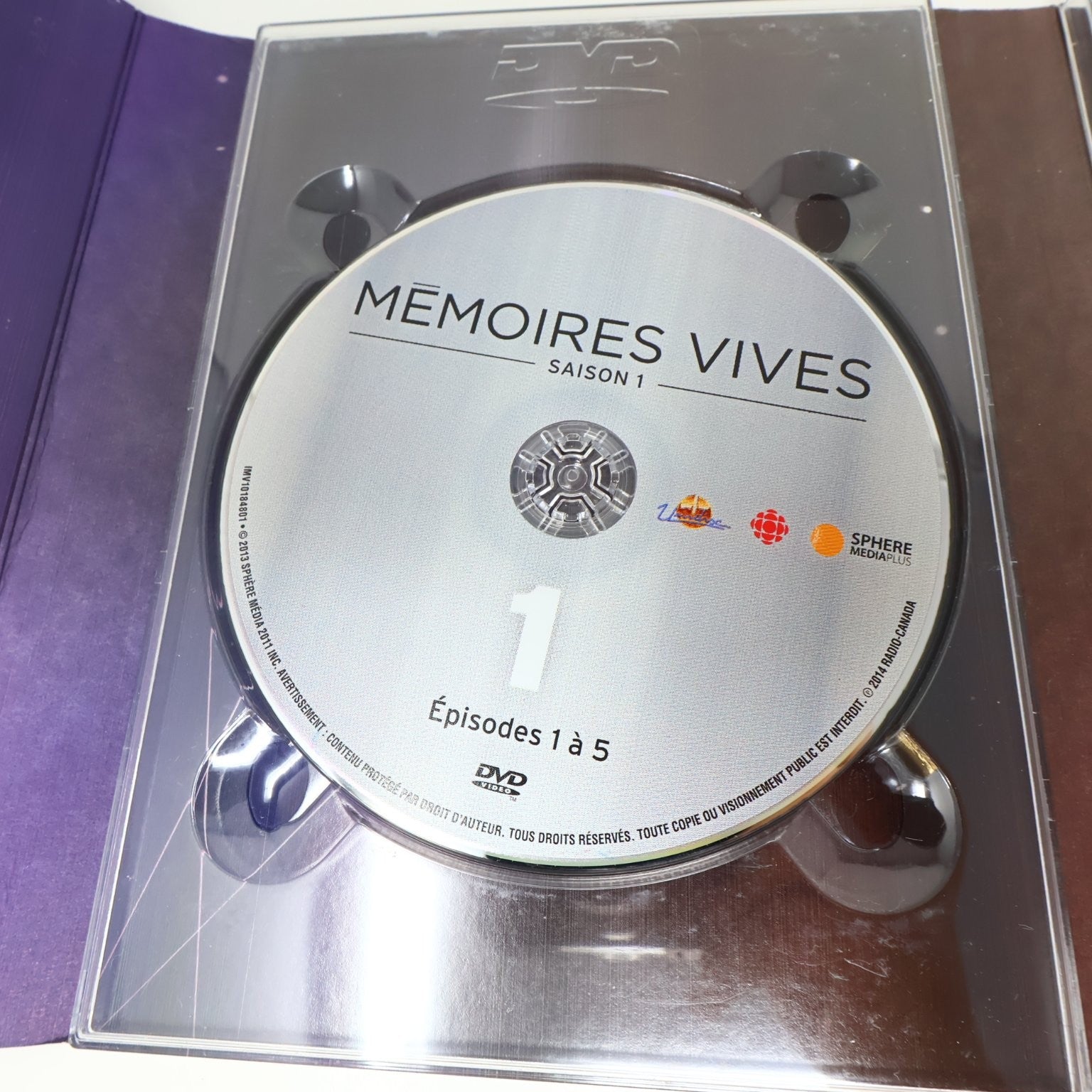Mémoires Vives Saison 1 DVD 2013 Québec Drame Marie-Thérèse Fortin/Gilles Renaud