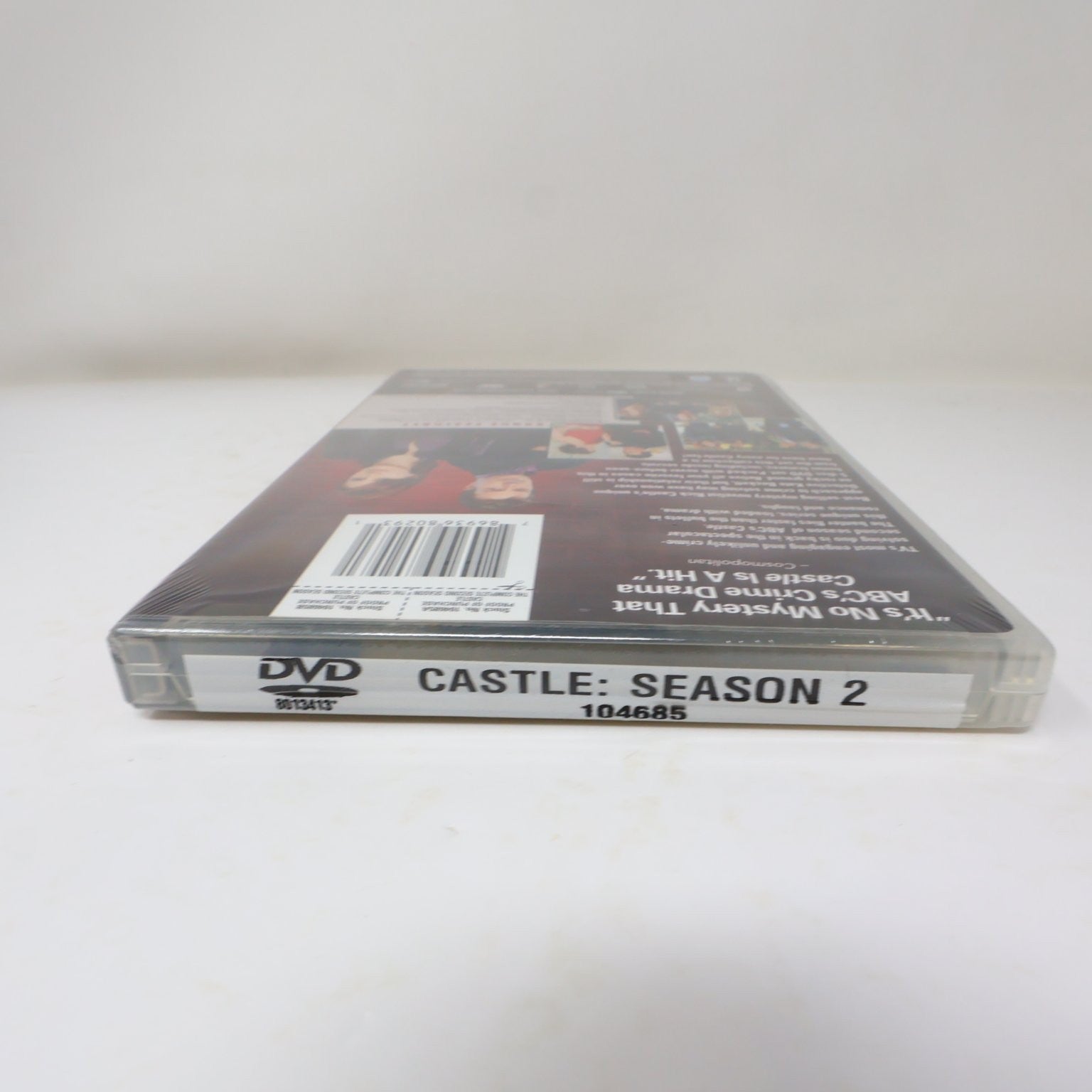 Castle 2 DVD Lot Seasons #1-2 Set Nathan Fillion Factory Sealed Region 1 NTSC