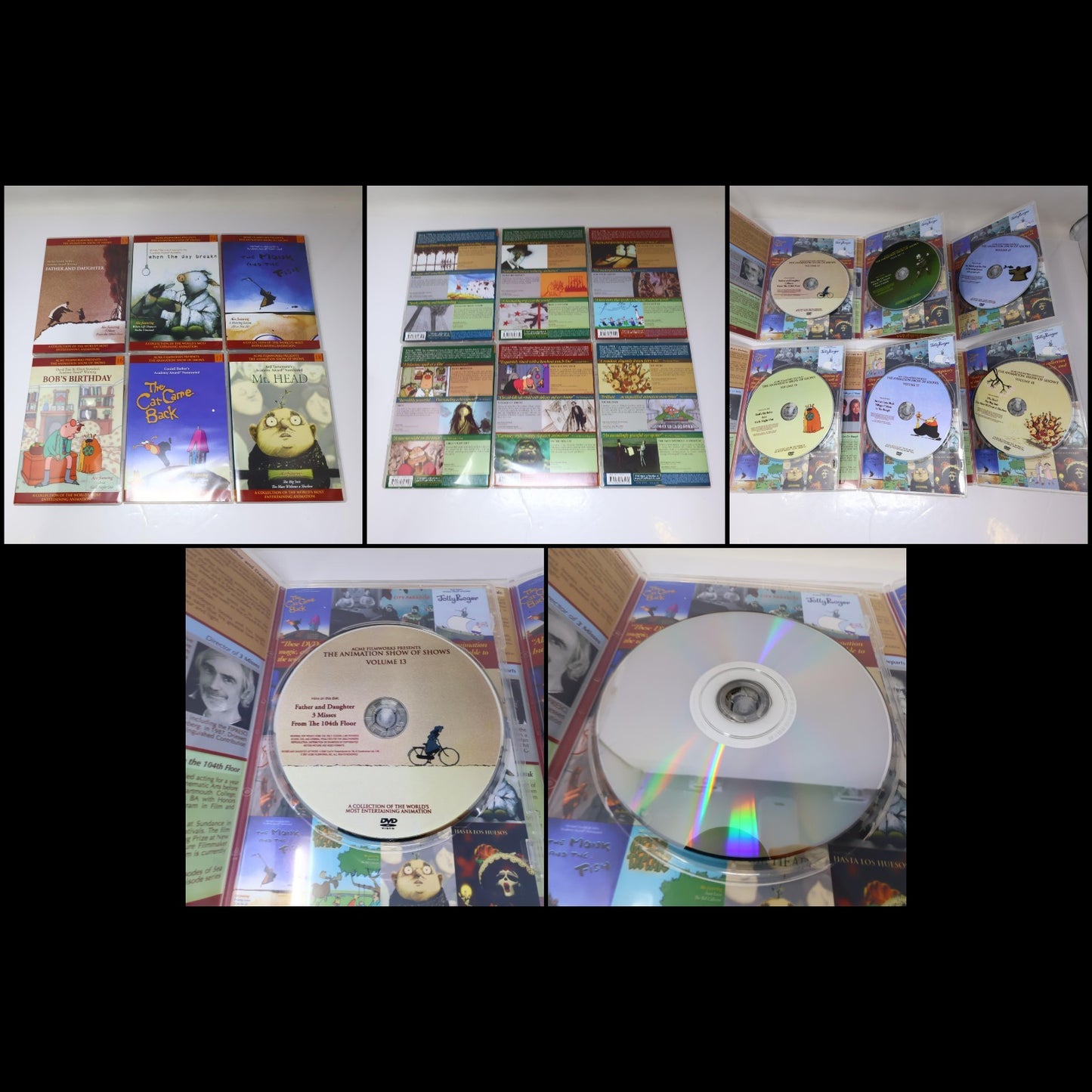 The Animation Show of Shows Box Set 1-2-3 DVD Filmporium 54 Animated Short Films