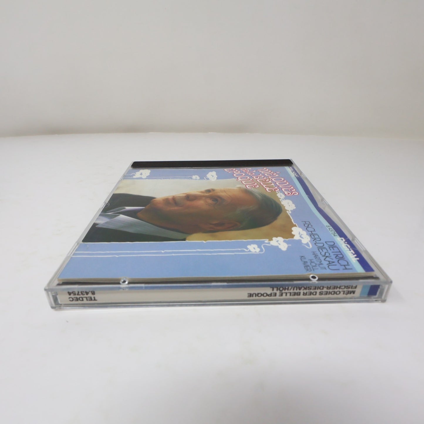 Dietrich Fischer-Dieskau/Hartmut Höll CD Mélodies de la Belle Époque Teldec 1987