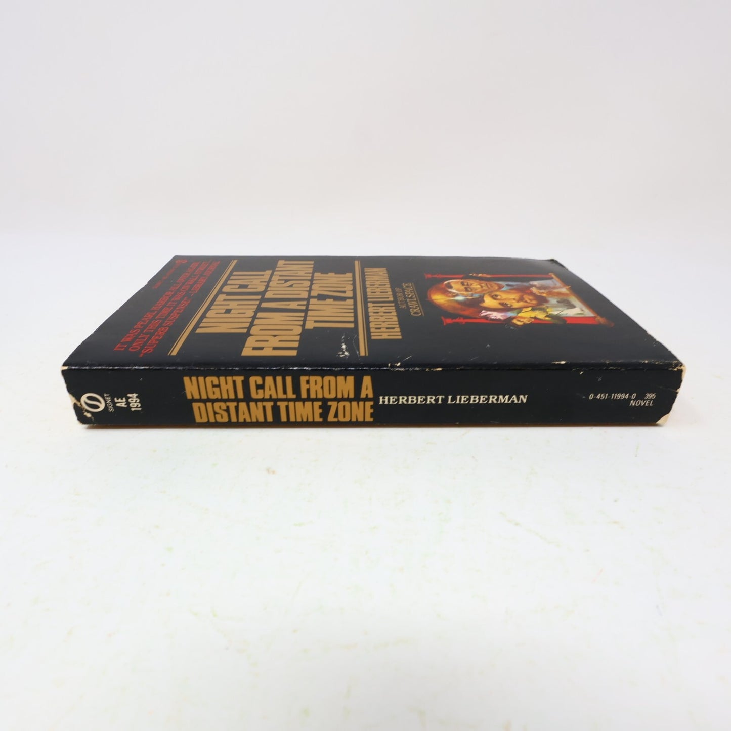1983 Night Call From a Distant Time Zone Herbert Lieberman Signet Thriller Book