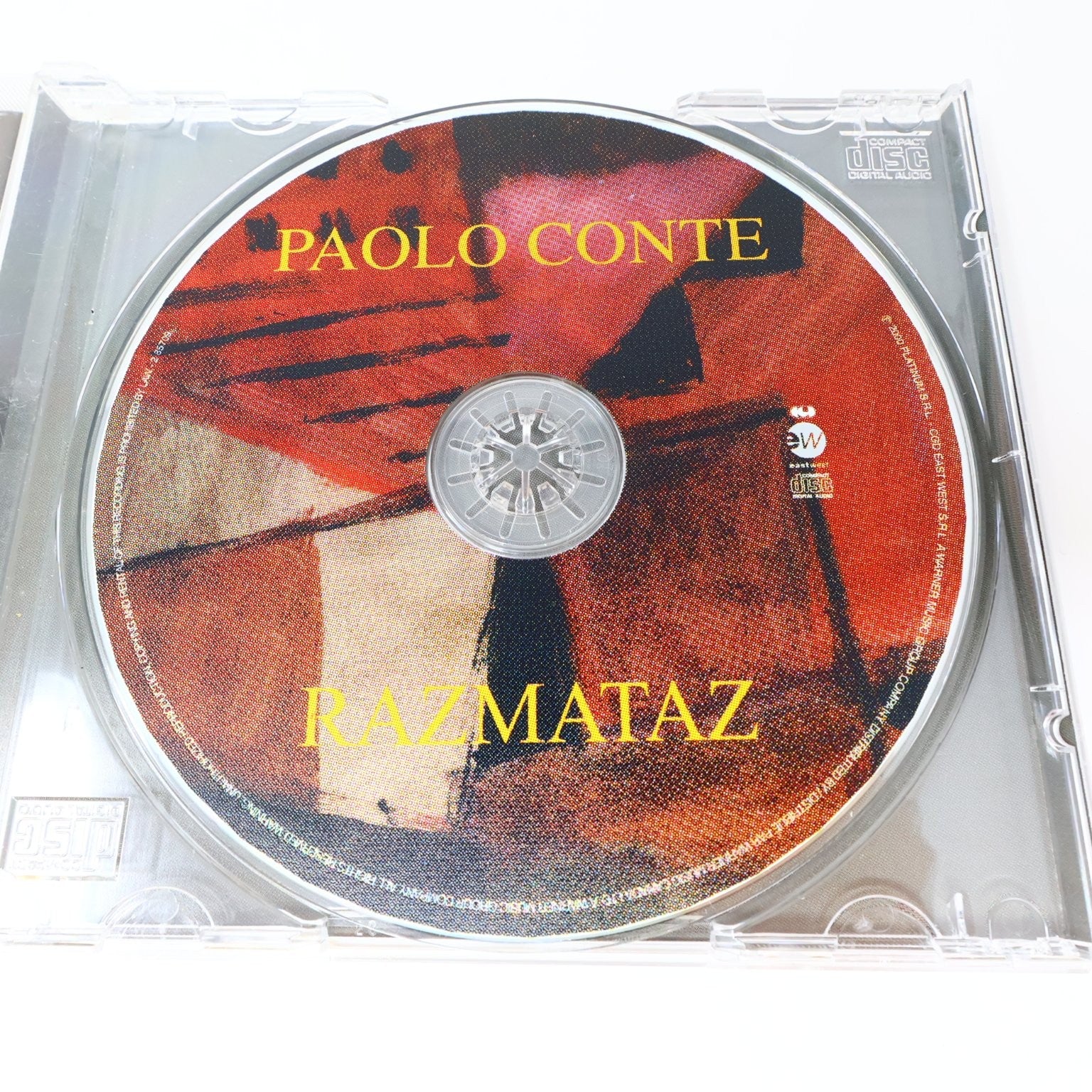 Paolo Conte 3 CD Lot Razmataz/Una Faccia in Prestito/En Concert Jazz World Music