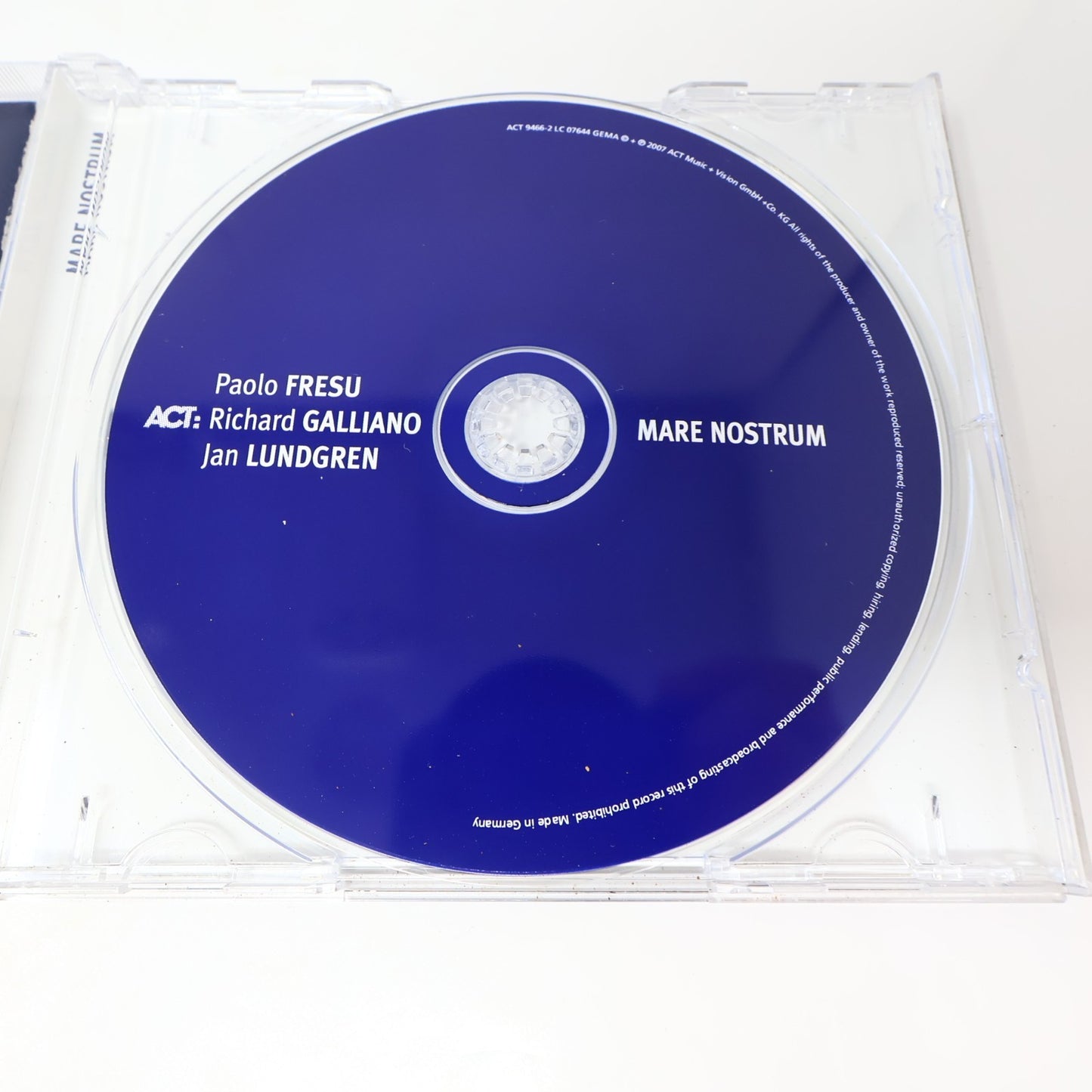 Paolo Fresu 3 CD Lot Vinodentro/İ30!/Mare Nostrum Tested Contemporary Jazz