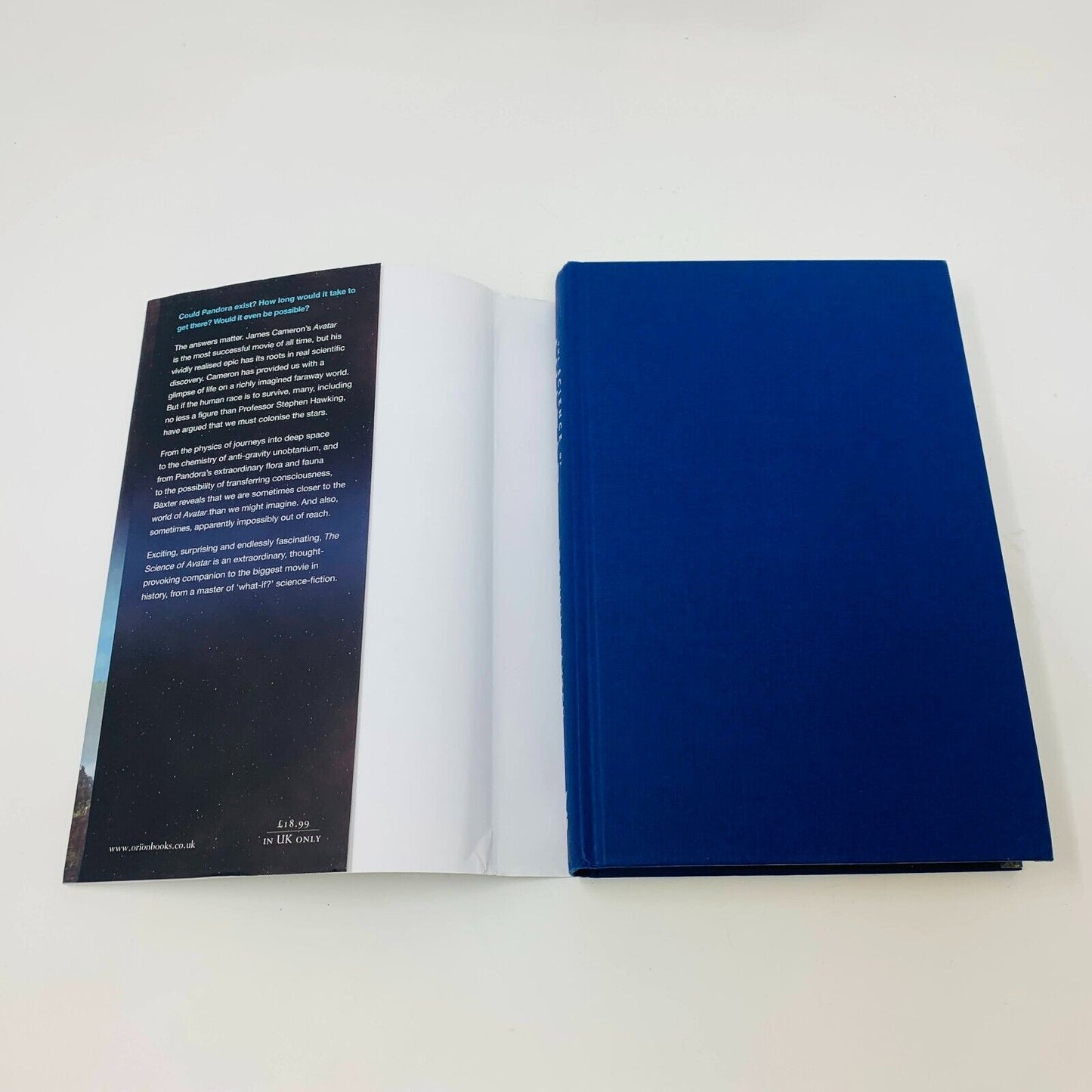 2012 The Science of Avatar Stephen Baxter Hardcover Dust Jacket Victor Gollancz