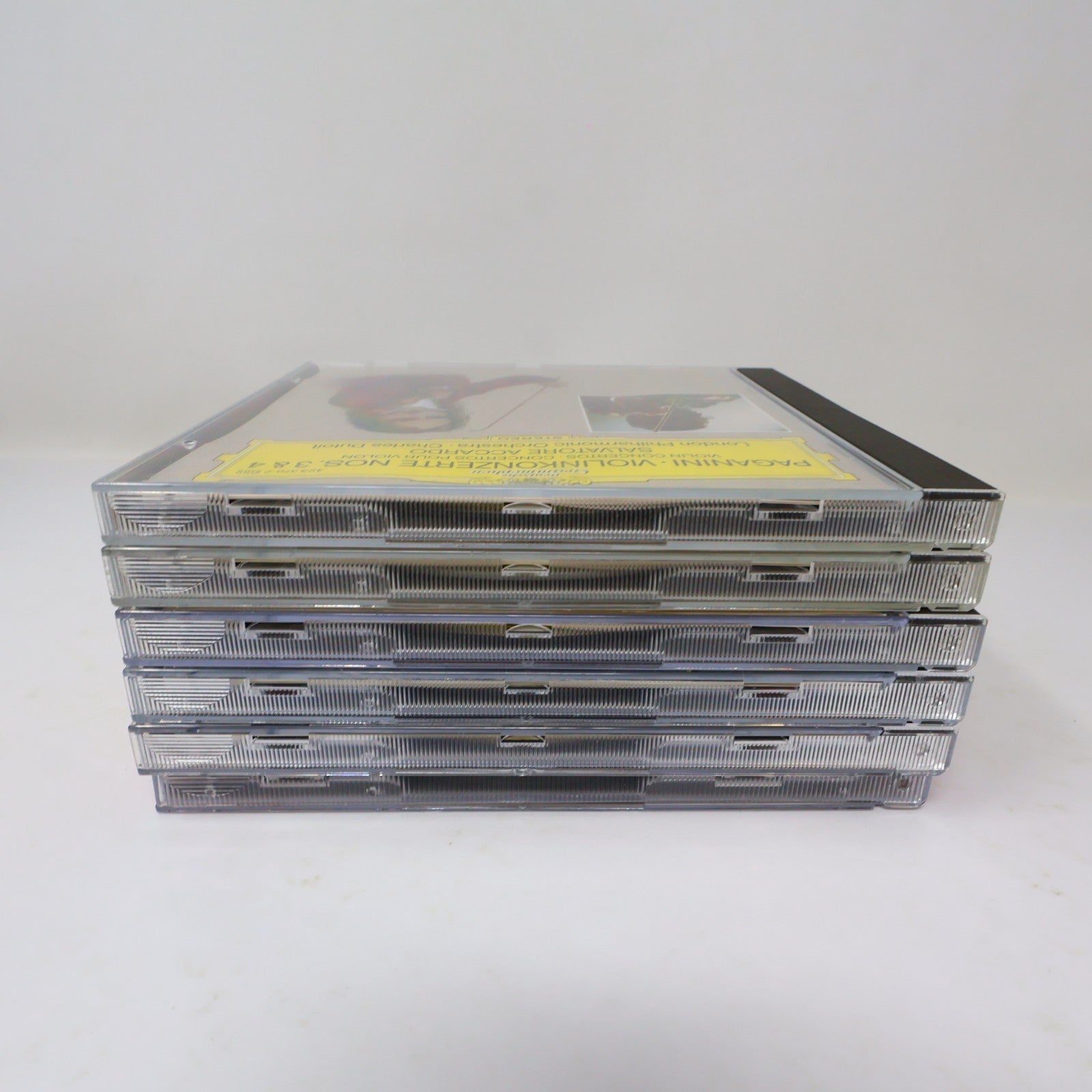 Niccolo Paganini 6 CDs Lot Violin Concerto #1-5/Tre Gran Quartetti Op. 4 80s