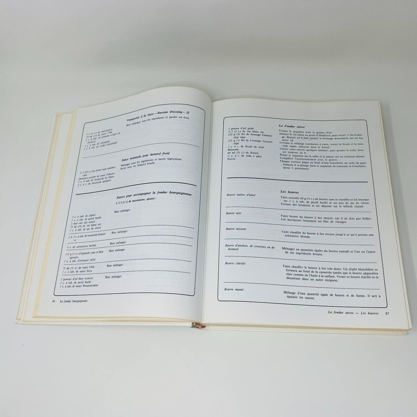1978 La Cuisine de Monique Chevrier Sa Technique ses Recettes Livre en Français