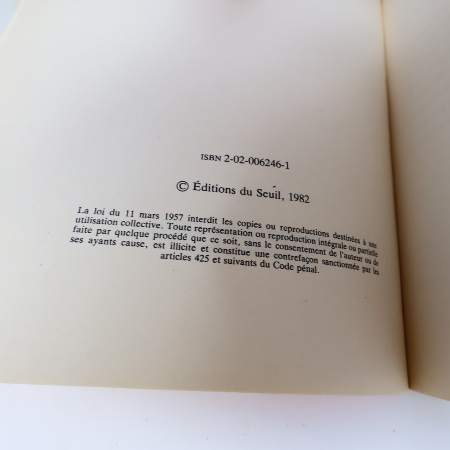 1982 Le Dernier Été des Indiens Robert Lalonde Seuil Littérature Québécoise 80s