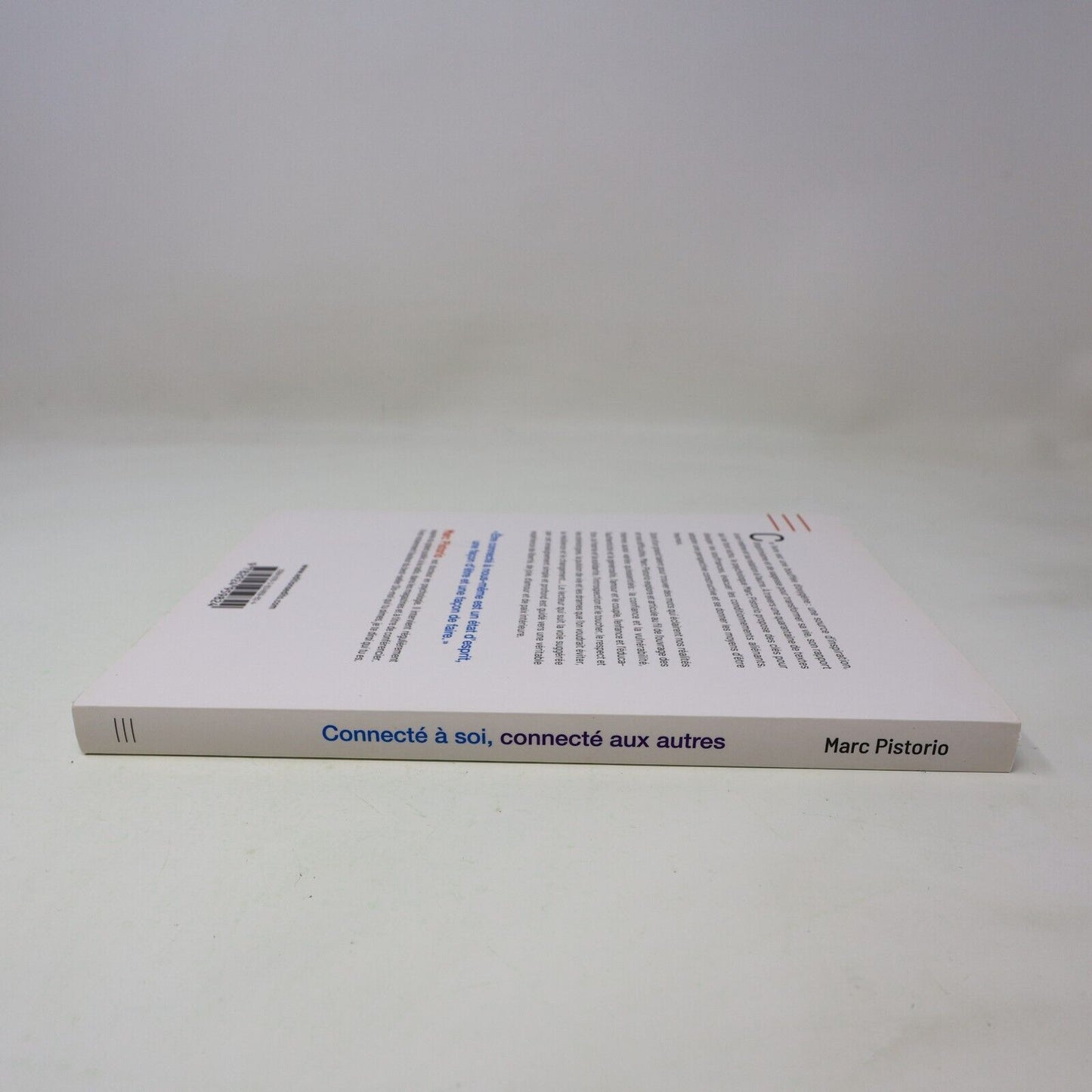 2020 Connecté à Soi Connecté aux Autres de Marc Pistorio Edito Français Livre PB