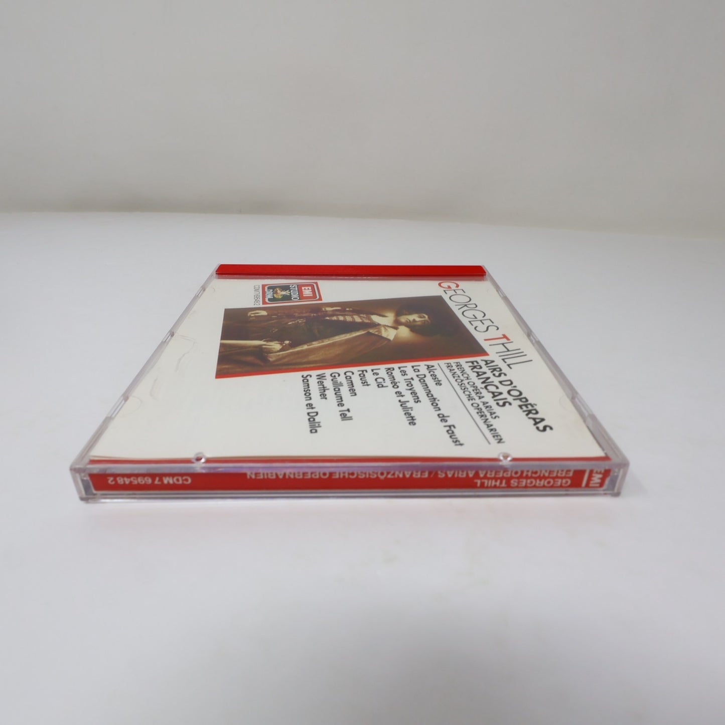 Georges Thill Airs D'Opéras Français/French Opera Arias CD Angel CDM 7 69548 2