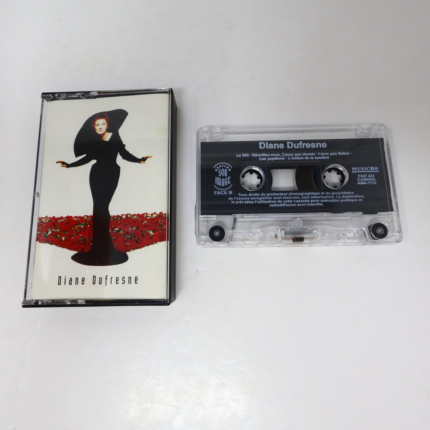 Diane Dufresne Cassette Éponyme I Love You Soho!/Le 304 1997 Musicor AM4 1112
