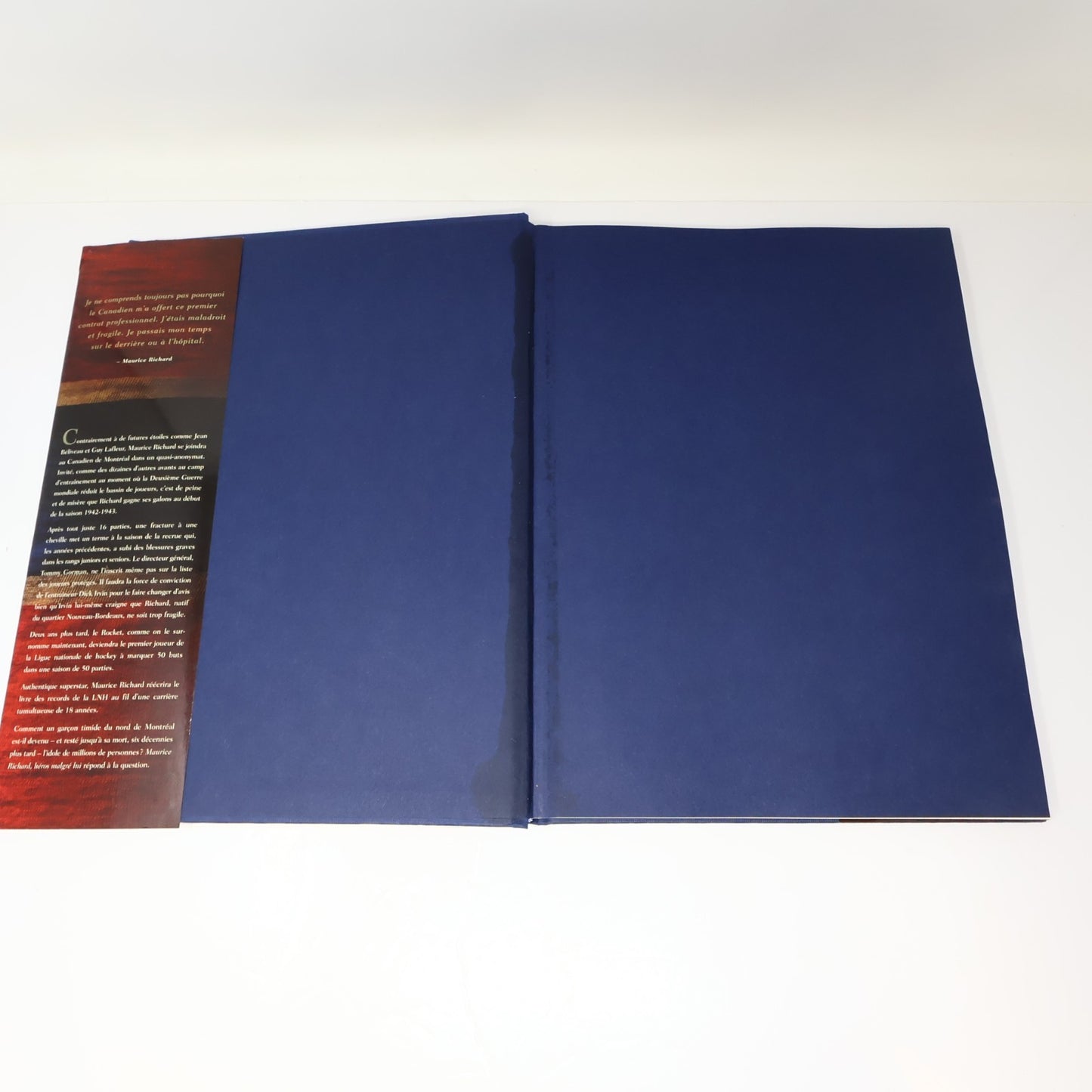 Maurice Richard Héros Malgré Lui Frank Orr/Chrystian Goyens 2000 HC DJ Hockey