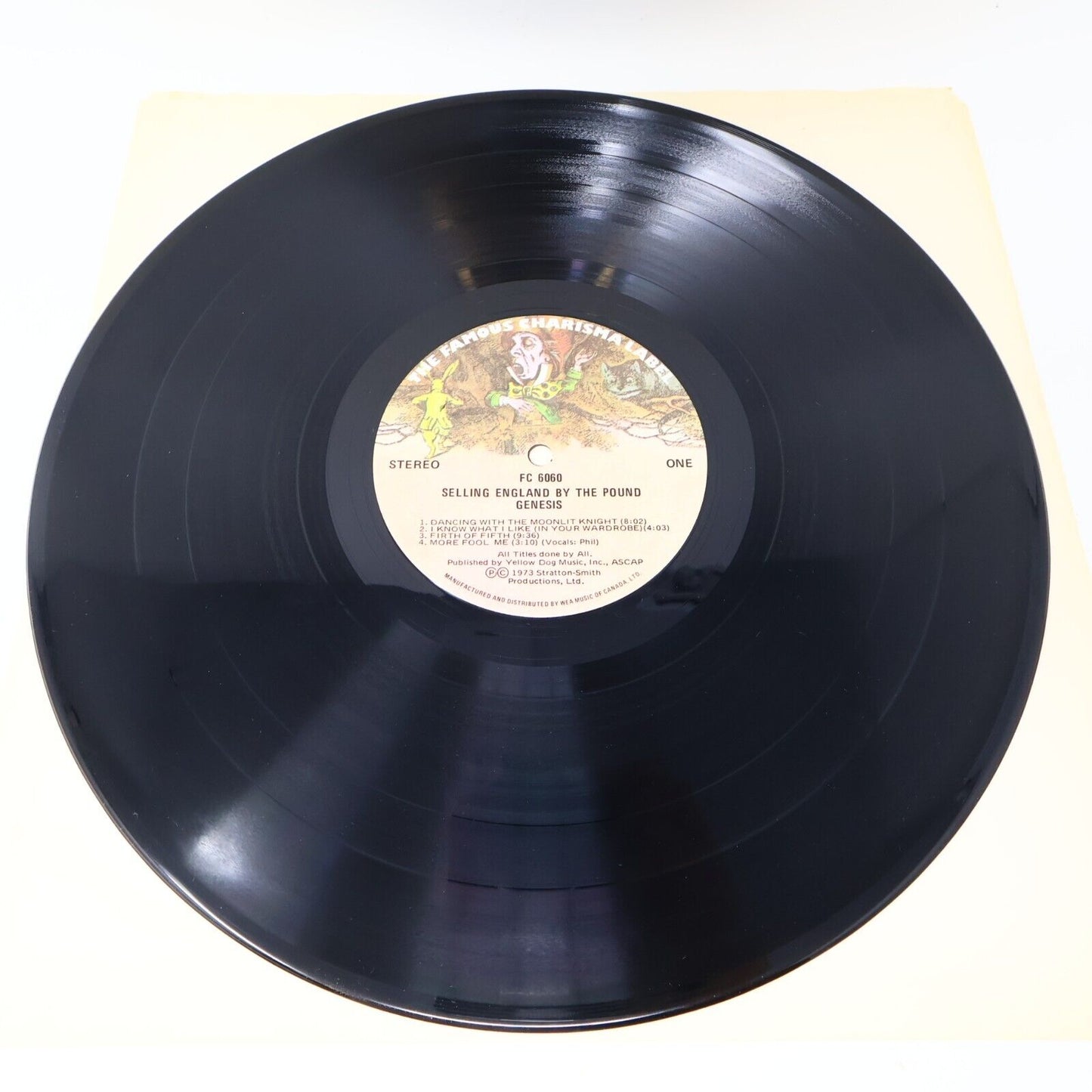 Genesis Selling England By The Pound LP Record Charisma FC 6060 Canada 1973