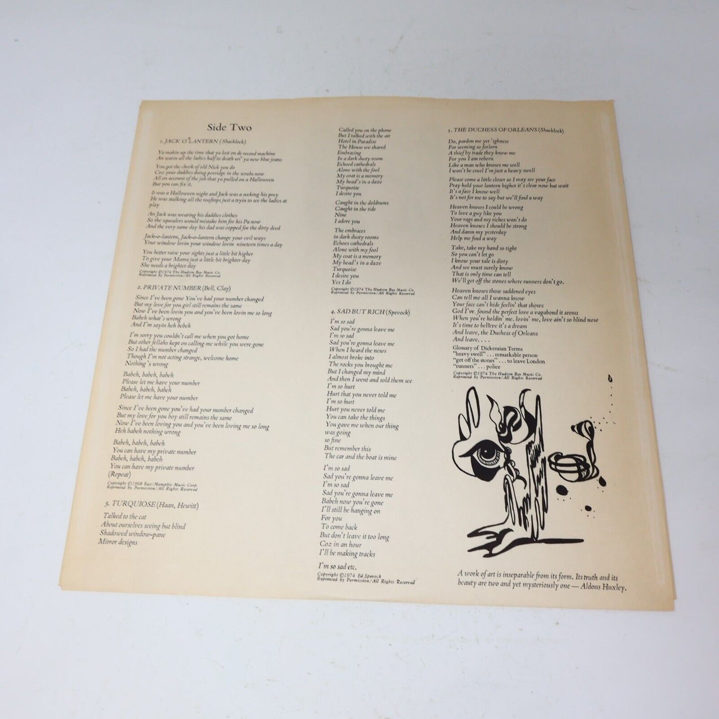 Babe Ruth Self Titled LP Record Vinyl ST-11367 1975 Canada Stereo Classic Rock