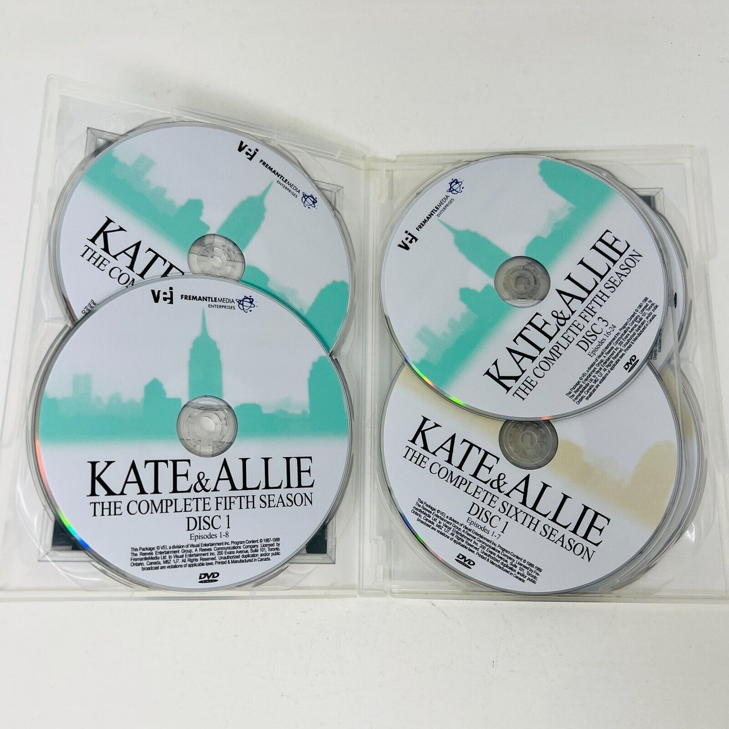Kate & Allie The Complete Series DVD Collector's Edition 122 Épisodes Region 1