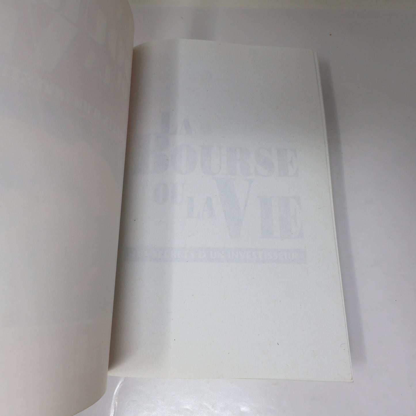 La Bourse ou la Vie les Secrets d'un Investisseur Guy & Philippe le Blanc 2012