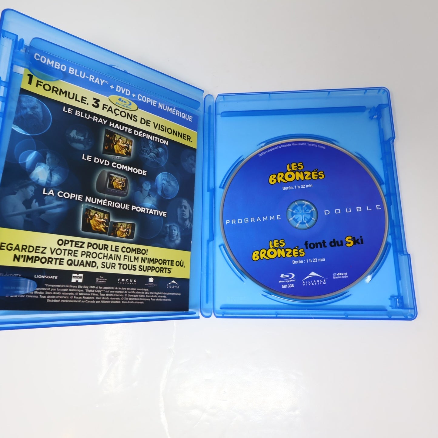 Les Bronzés #1-2 Font du Ski Blu-Ray Blanc/Balasko/Clavier/LHermitte Français
