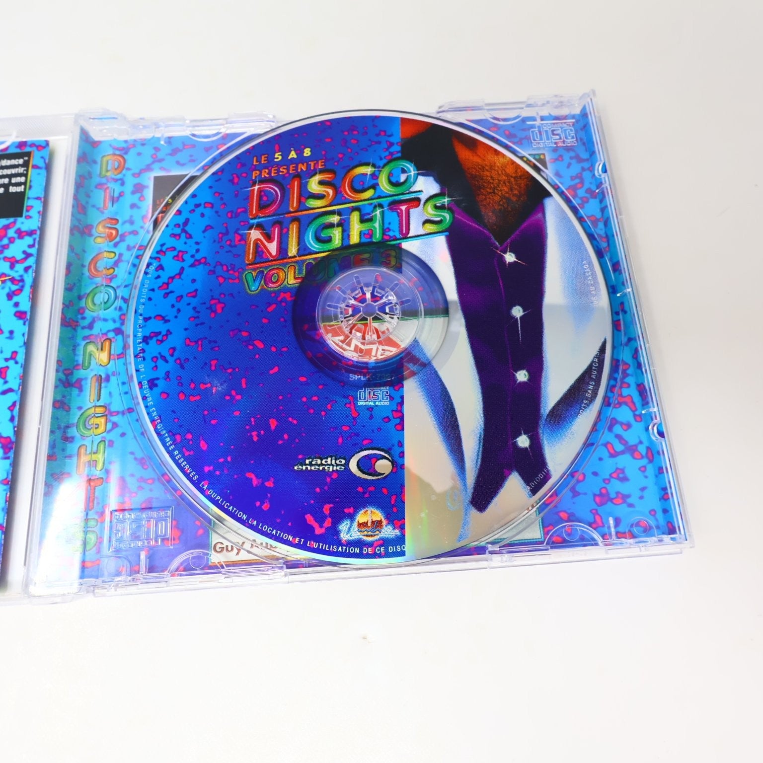 Le 5 À 8 Présente Disco Nights Vol. 3 CD 1998 Disco Dance Unidisc Radio Énergie