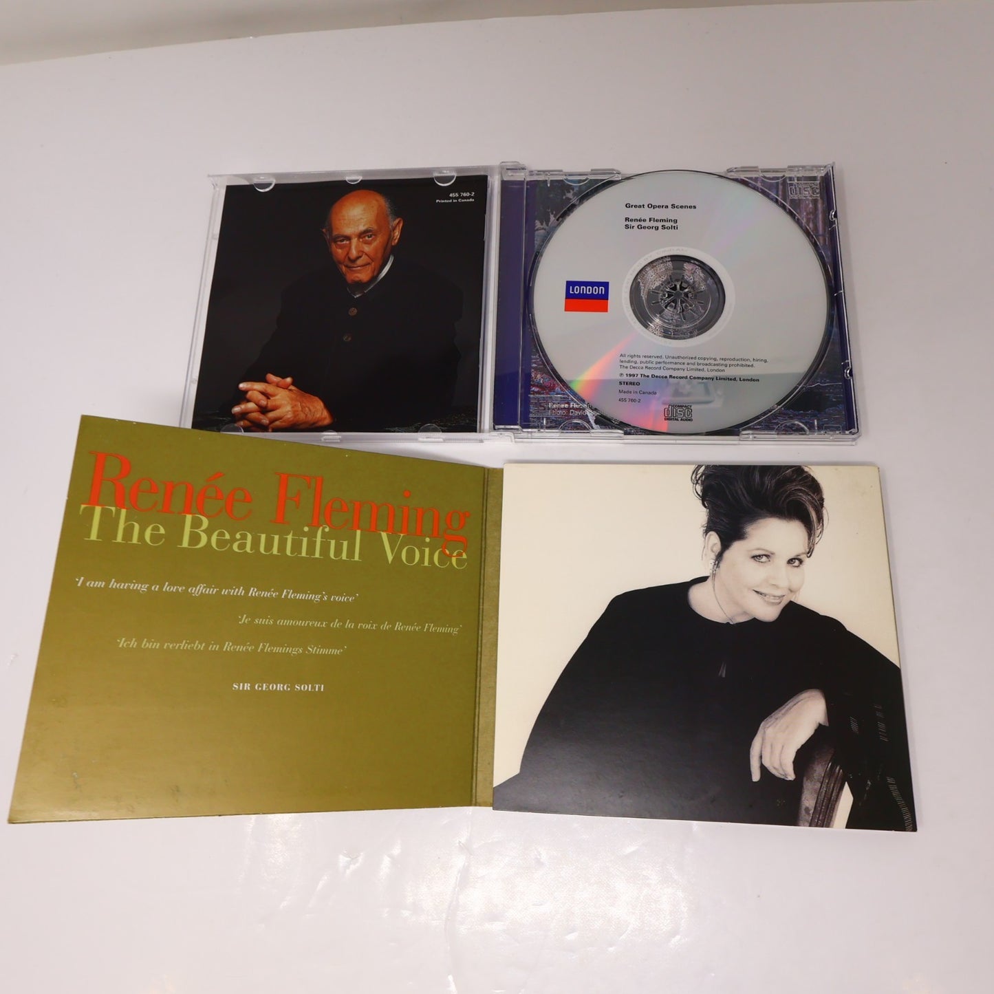 Renée Fleming 4 CD Lot Schubert Album/Night Songs/The Beautiful Voice/Signatures
