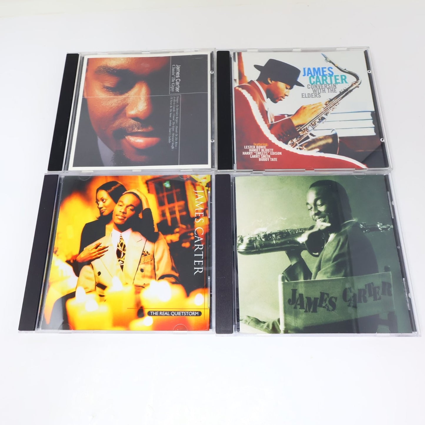 James Carter 5 CD Lot Conversin' With The Elders/in Carterian Fashion Jazz
