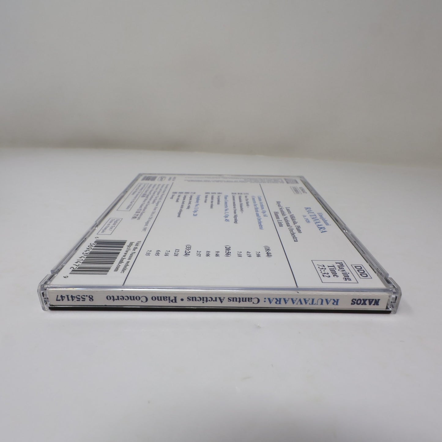 Einojuhani Rautavaara Cantus Arcticus/Piano Concerto 1 /Symphony 3 CD Lintu