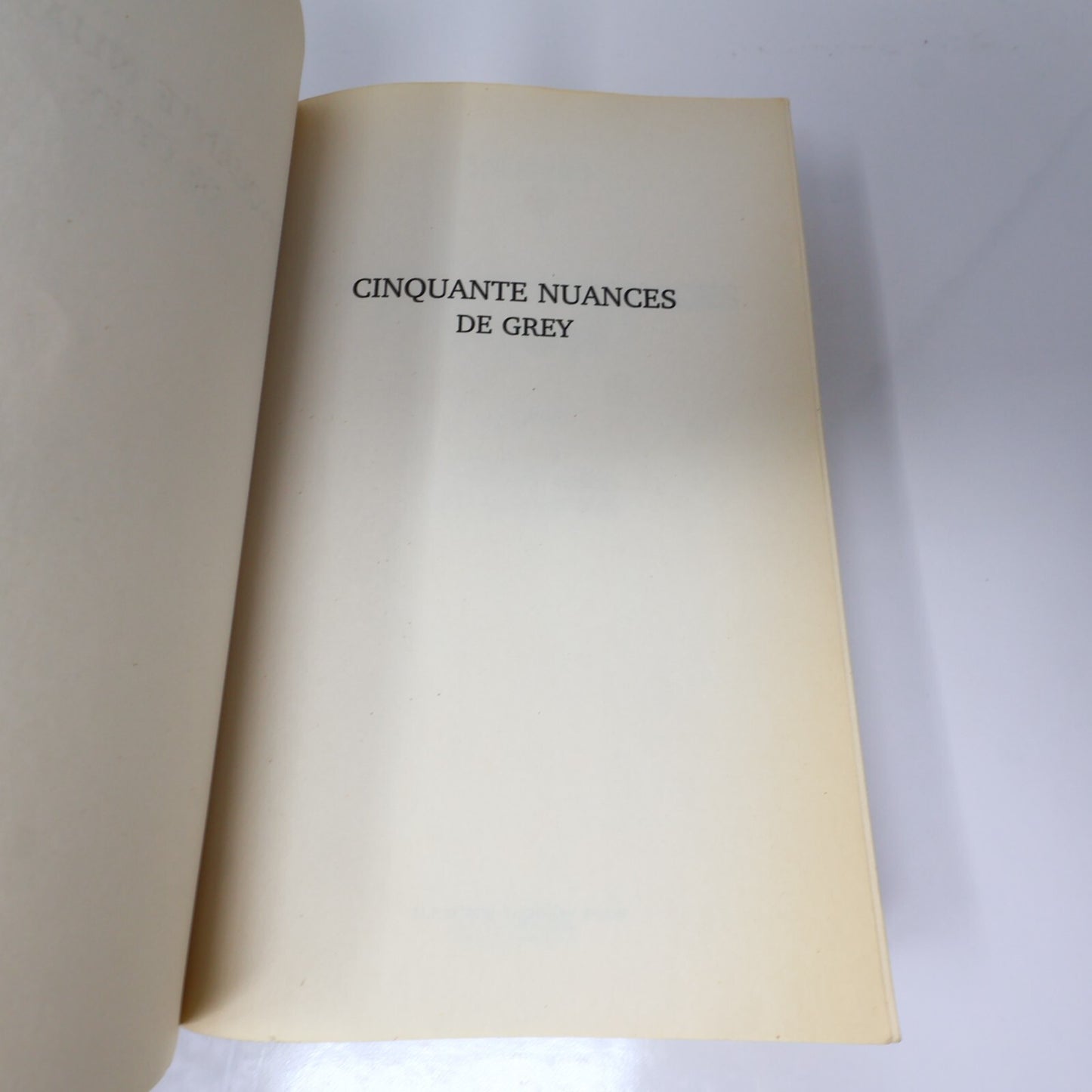 Cinquante Nuances de Grey/Plus Sombres/Plus Claires Lot 3 Livres E. L. James PB