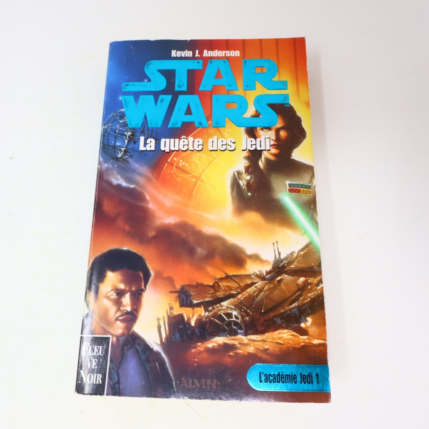 L'Académie Jedi #1-3 Star Wars Série Complète Lot 3 Livres Kevin J. Anderson 90s