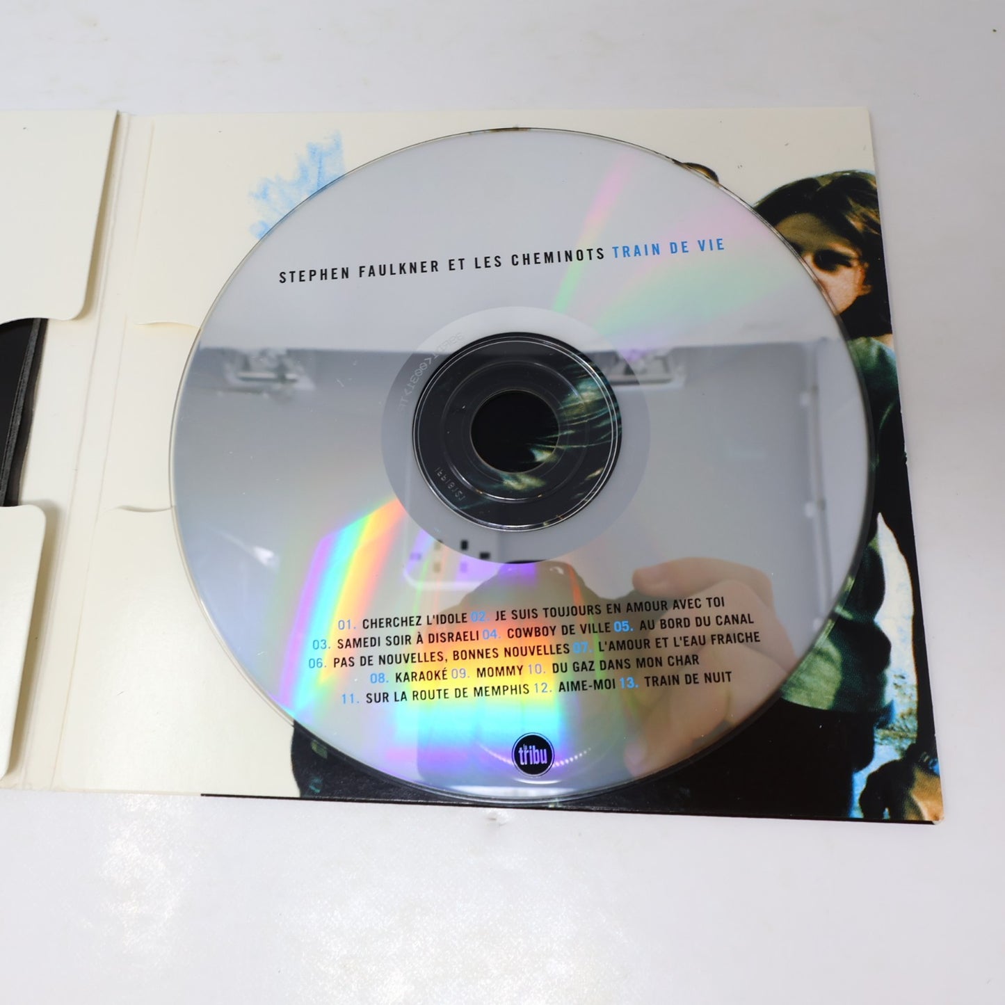 Stephen Faulkner Lot 3 CD Capturé Vivant/Train de Vie/Tessons D'Auréole Testés