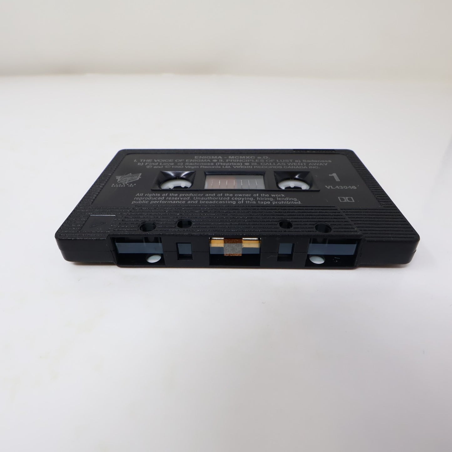 Enigma MCMXC a.D. Cassette Principles Of Lust/Sadeness/Mea Culpa/Hallelujah