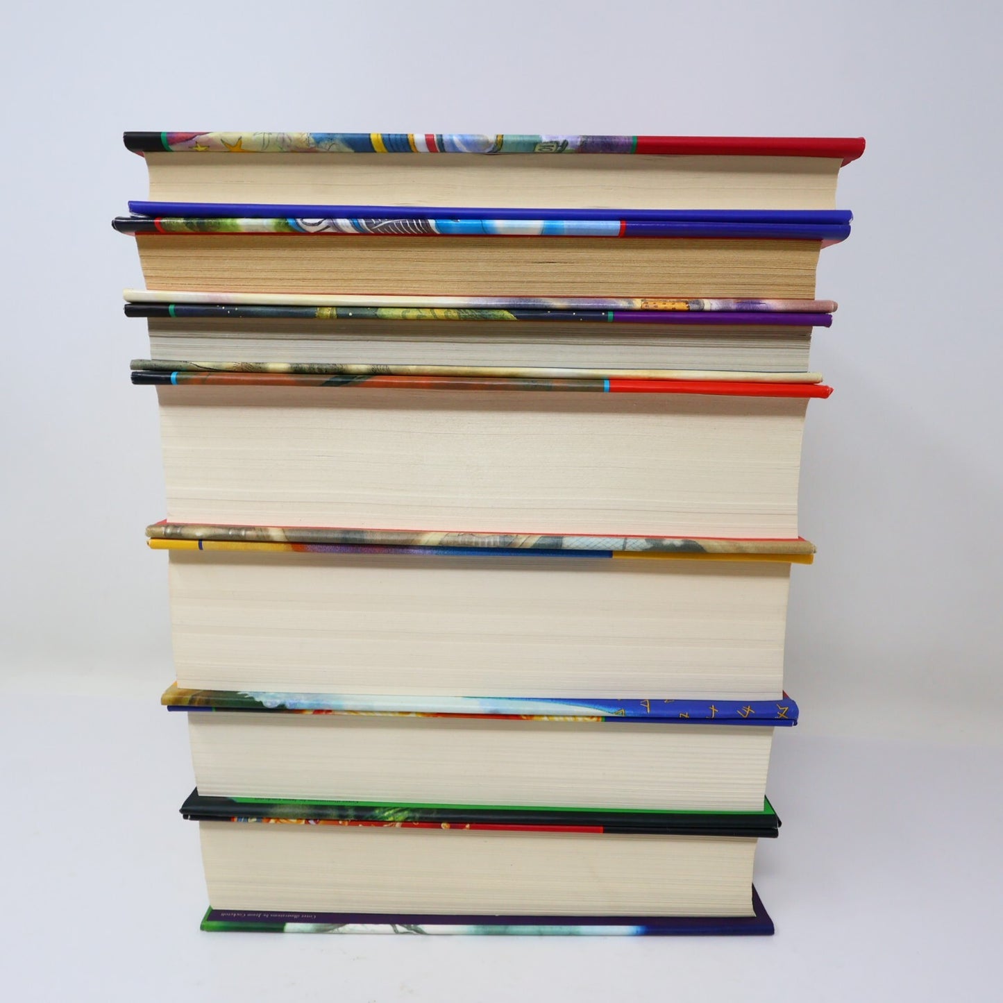 Harry Potter #1-7 Lot All Hardcover Dust Jacket JK Rowling Raincoast Bloosmbury