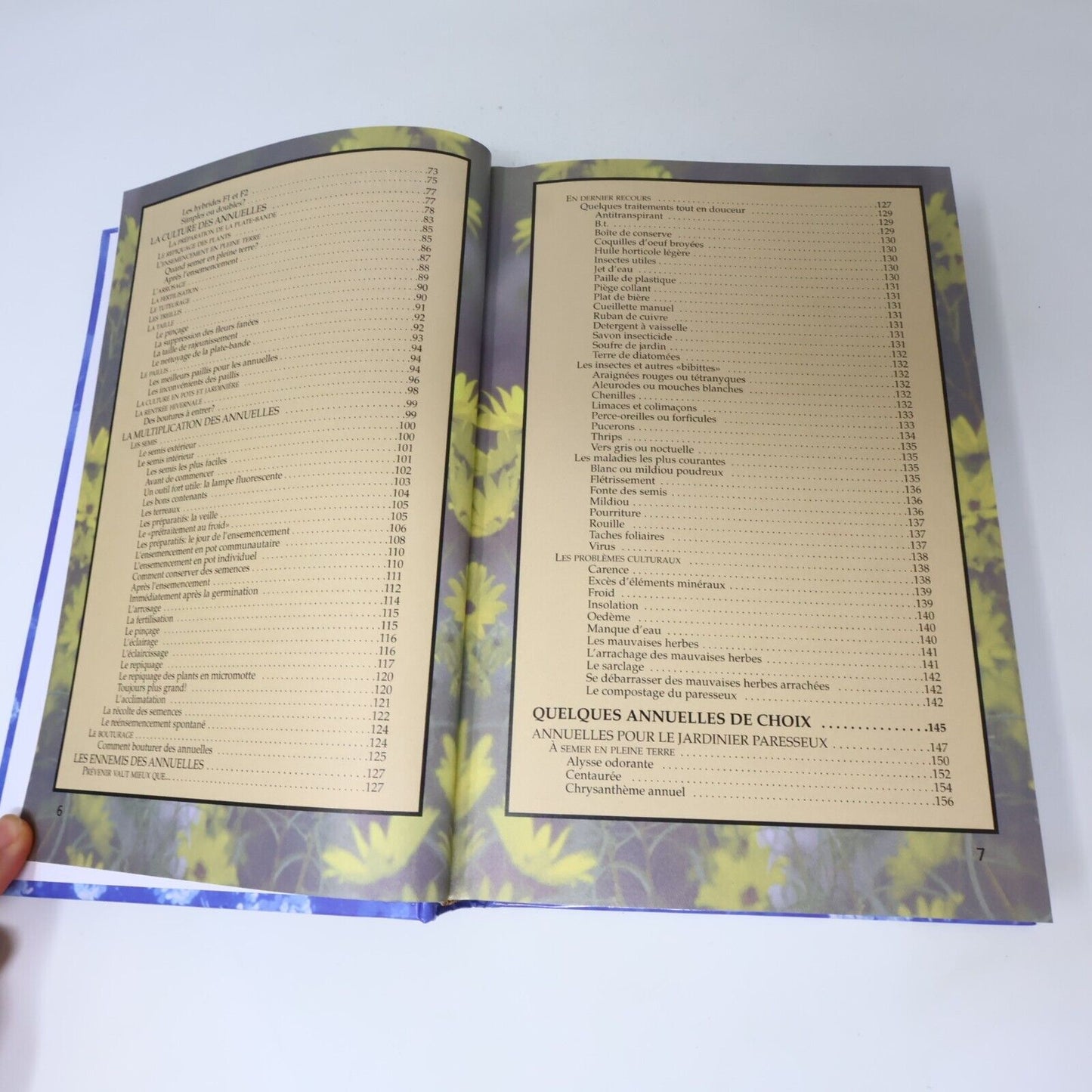 1999 Le Jardinier Paresseux Coffret Les Annuelles/Vivaces de Larry Hodgson Livre