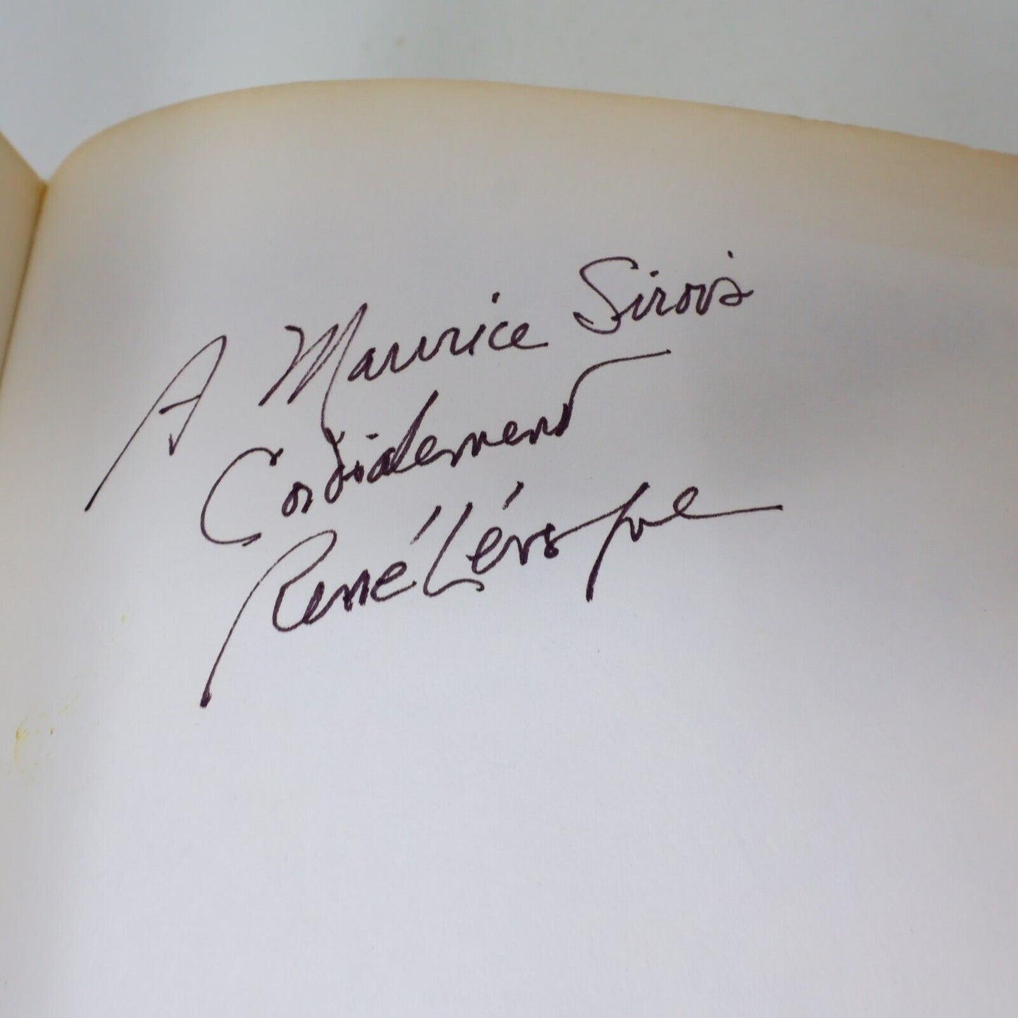 1986 Attendez que Je Me Rappelle de René Lévesque Signé Québec Amérique Français