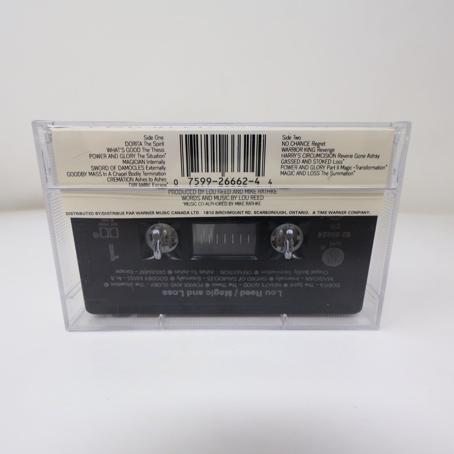 Lou Reed Magic And Loss Cassette Dorita/What's Good/Magician/Dreamin' 92 66624