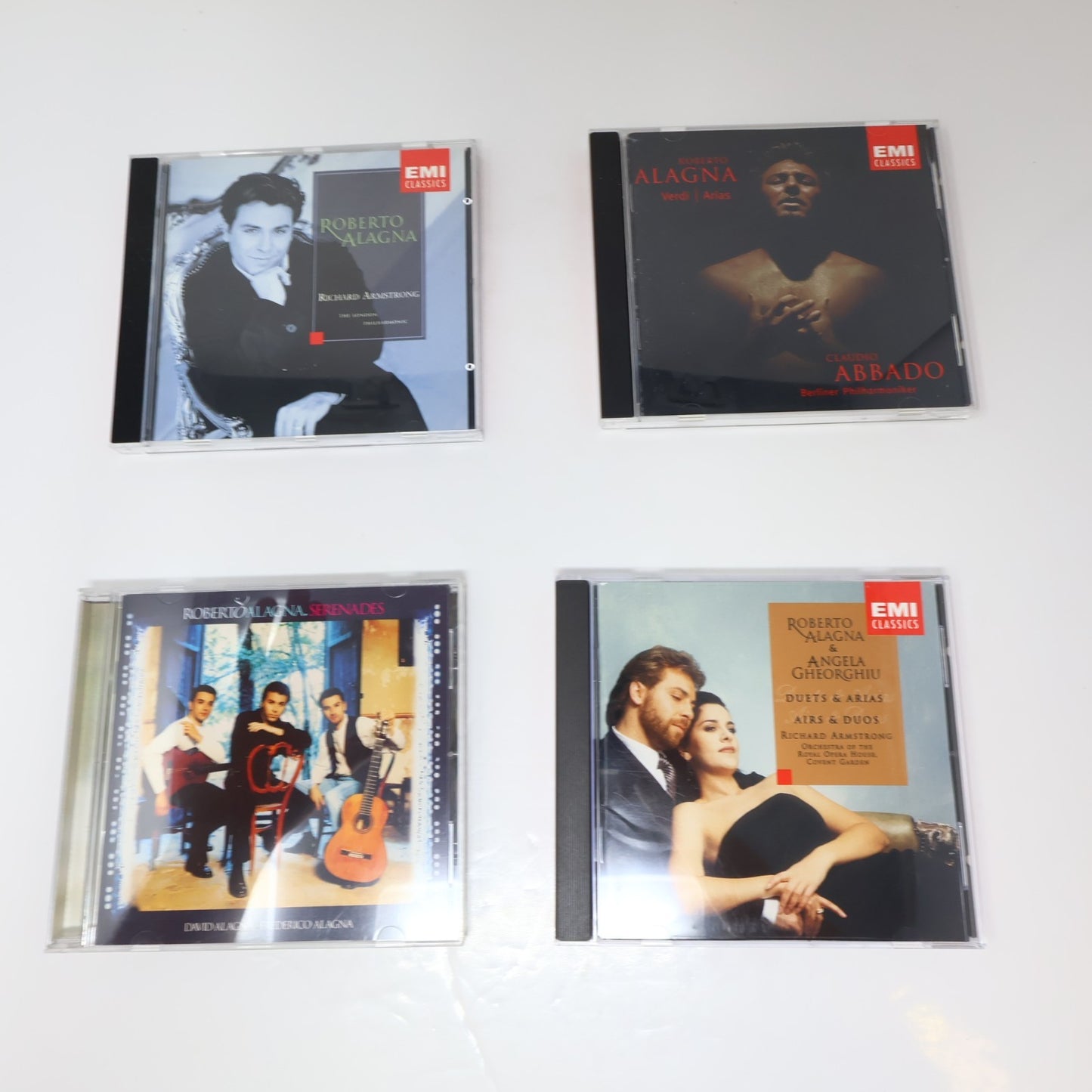 Roberto Alagna 6 CD Lot Serenades/Verdi Arias/Duets & Arias/Verdi Per Due