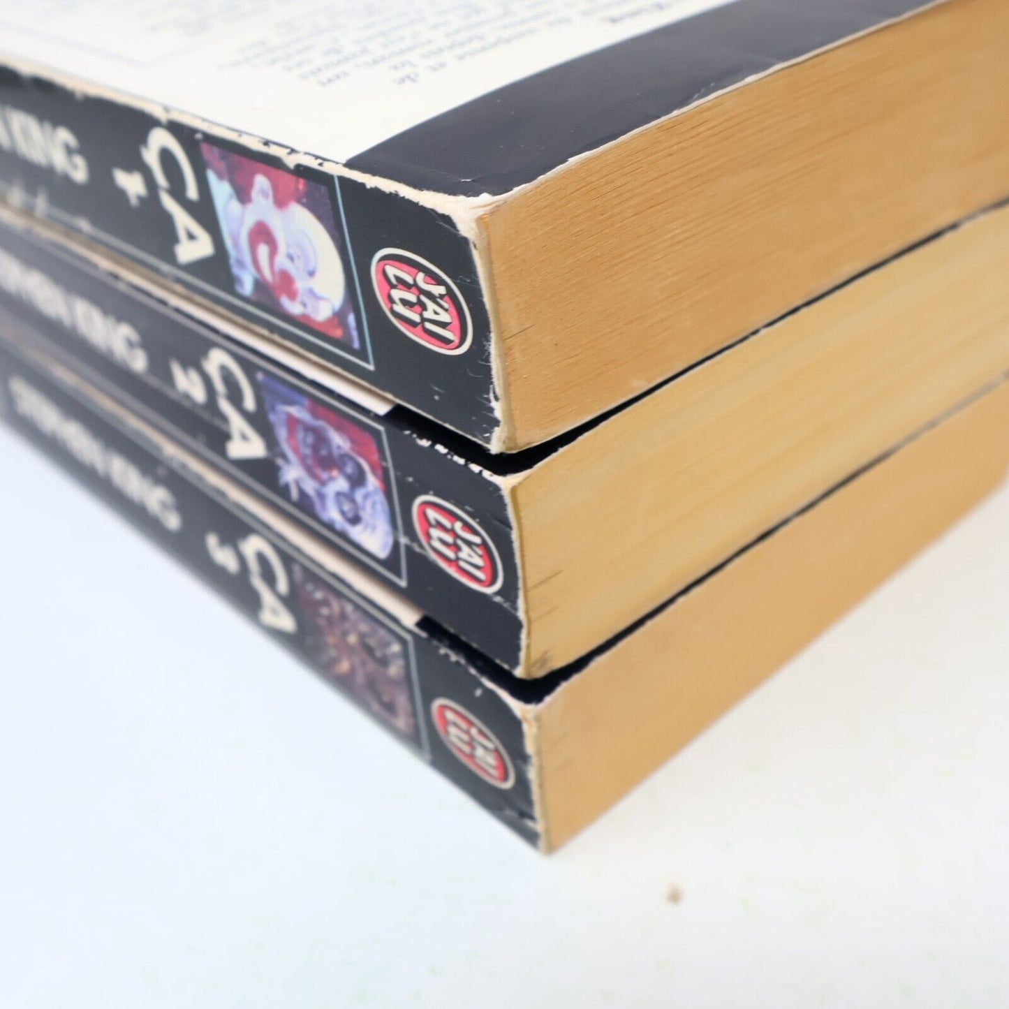 Lot 3 Livres Ça #1-3 de Stephen King It J'ai Lu Série Complète Français Vintage