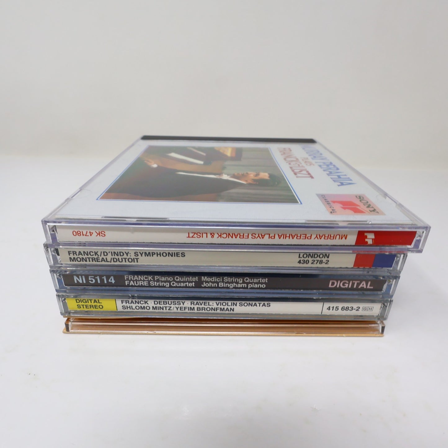 César Franck 5 CD Lot Classical Murray Perahia/Dutoit/Thibaudet/Bingham/Mintz